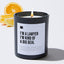 I'm a Lawyer I'm Kind of a Big Deal - Black Luxury Candle 62 Hours