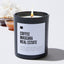 Coffee Mascara Real Estate - Black Luxury Candle 62 Hours