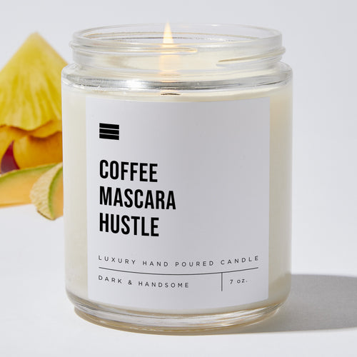 Coffee Mascara Hustle - Luxury Candle Jar 35 Hours