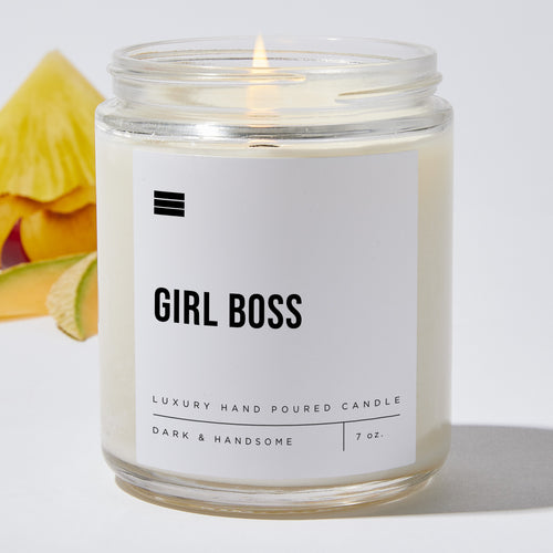 Girl Boss - Luxury Candle Jar 35 Hours