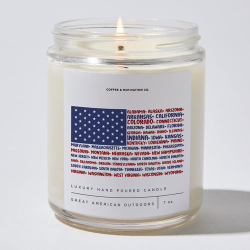 United States of America - Luxury Candle Jar 35 Hours