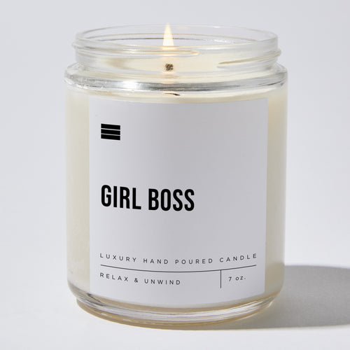 Girl Boss - Luxury Candle Jar 35 Hours