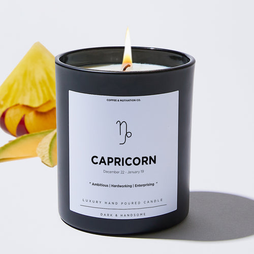 Capricorn - Zodiac Luxury Candle