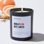 World's 2nd Best Lawyer - Lawyer Luxury Candle