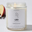 Leo - Zodiac Luxury Candle