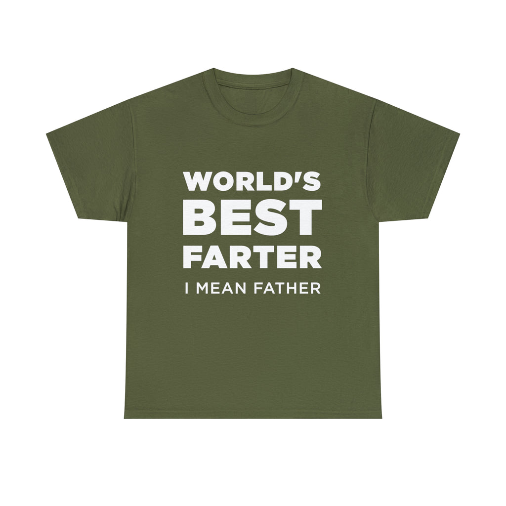 World's Best Farter I Mean Father - Taza de café divertida para papá World's Best Farter I Mean Father - Taza de café divertida para papá