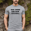 Dad Jokes Are How Eye Roll - Dad T-Shirt for Men