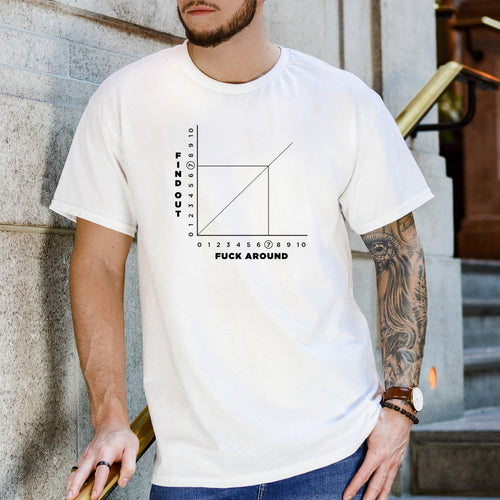 Find Out | Fuck Around - Dad T-Shirt for Men