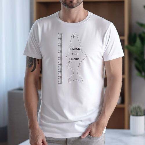 Place Fish Here - Dad T-Shirt for Men