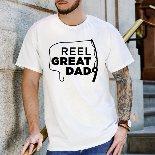 Reel Great Dad - Dad T-Shirt for Men
