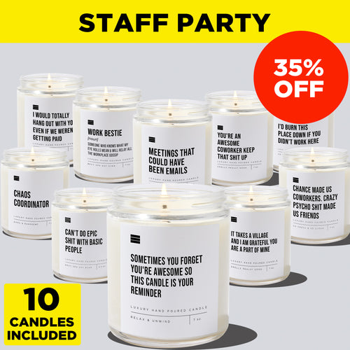 Gifts for the Team Bundle (10 Candles)