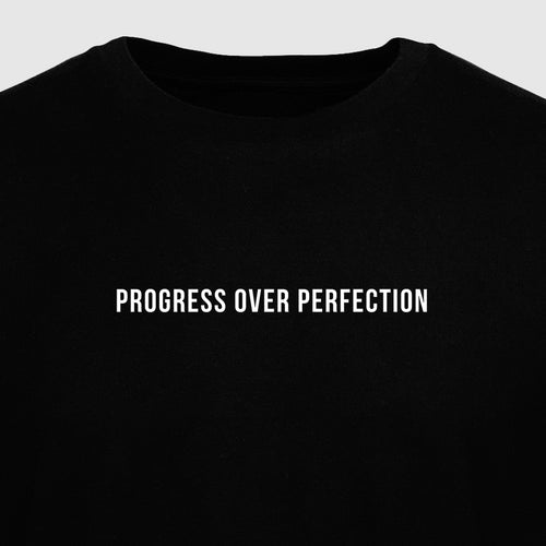 Progress Over Perfection - Motivational Mens T-Shirt