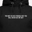 You May See Me Struggle but You Will Never See Me Quit - Motivational Hoodie