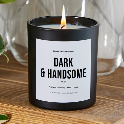 Dark & Handsome - Black Luxury Candle 62 Hours