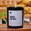Booked and Busy - Black Luxury Candle 62 Hours
