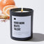 Hard Work Beats Talent - Black Luxury Candle 62 Hours