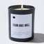 I Can and I Will - Black Luxury Candle 62 Hours