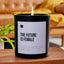 The Future Is Female - Black Luxury Candle 62 Hours