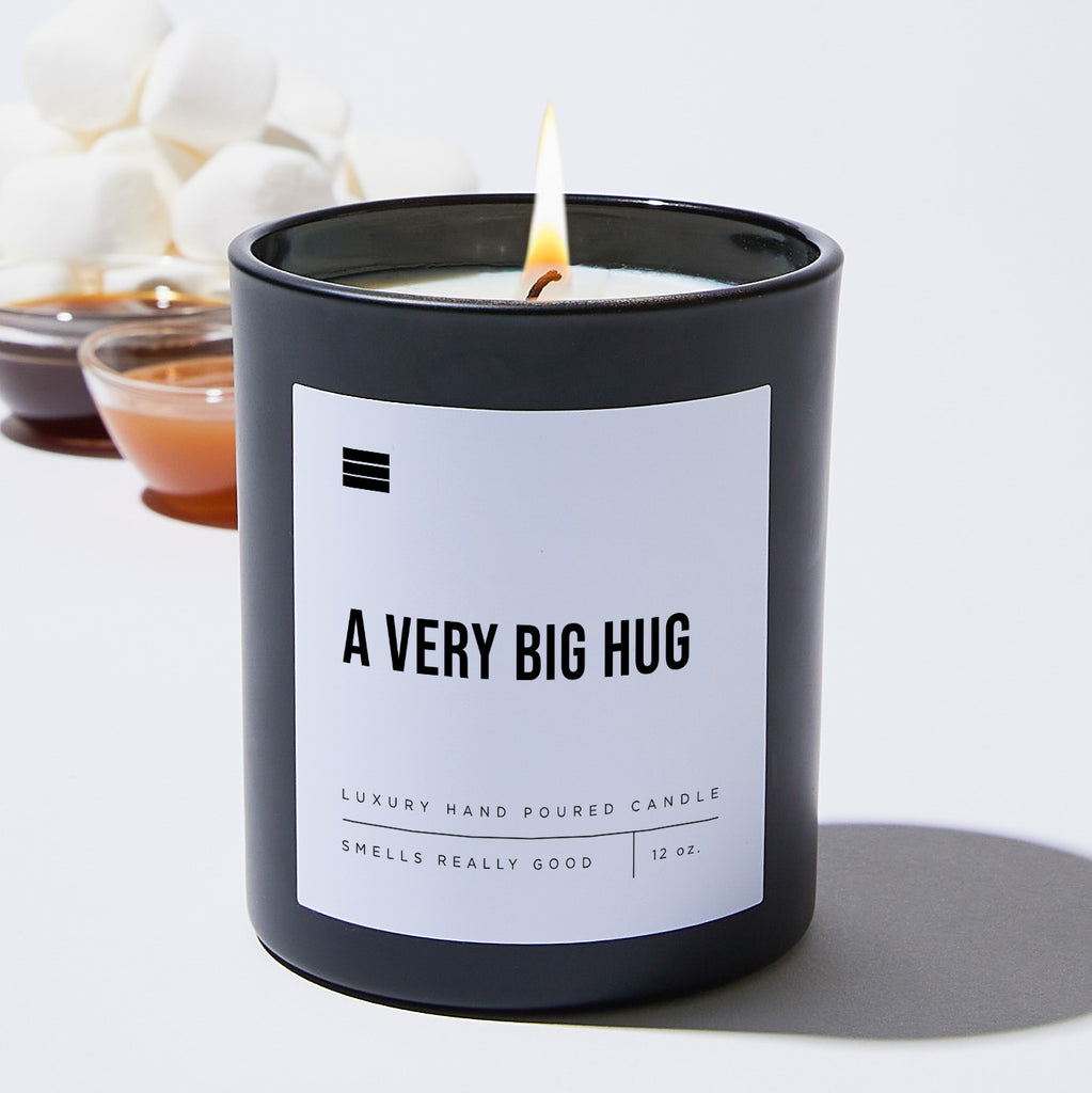 A Very Big Hug - Black Luxury Candle 62 Hours
