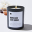 Work Hard Stay Humble - Black Luxury Candle 62 Hours