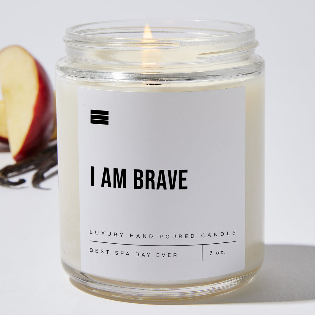 I Am Brave - Luxury Candle Jar 35 Hours