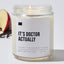 It’s Doctor Actually - Luxury Candle Jar 35 Hours