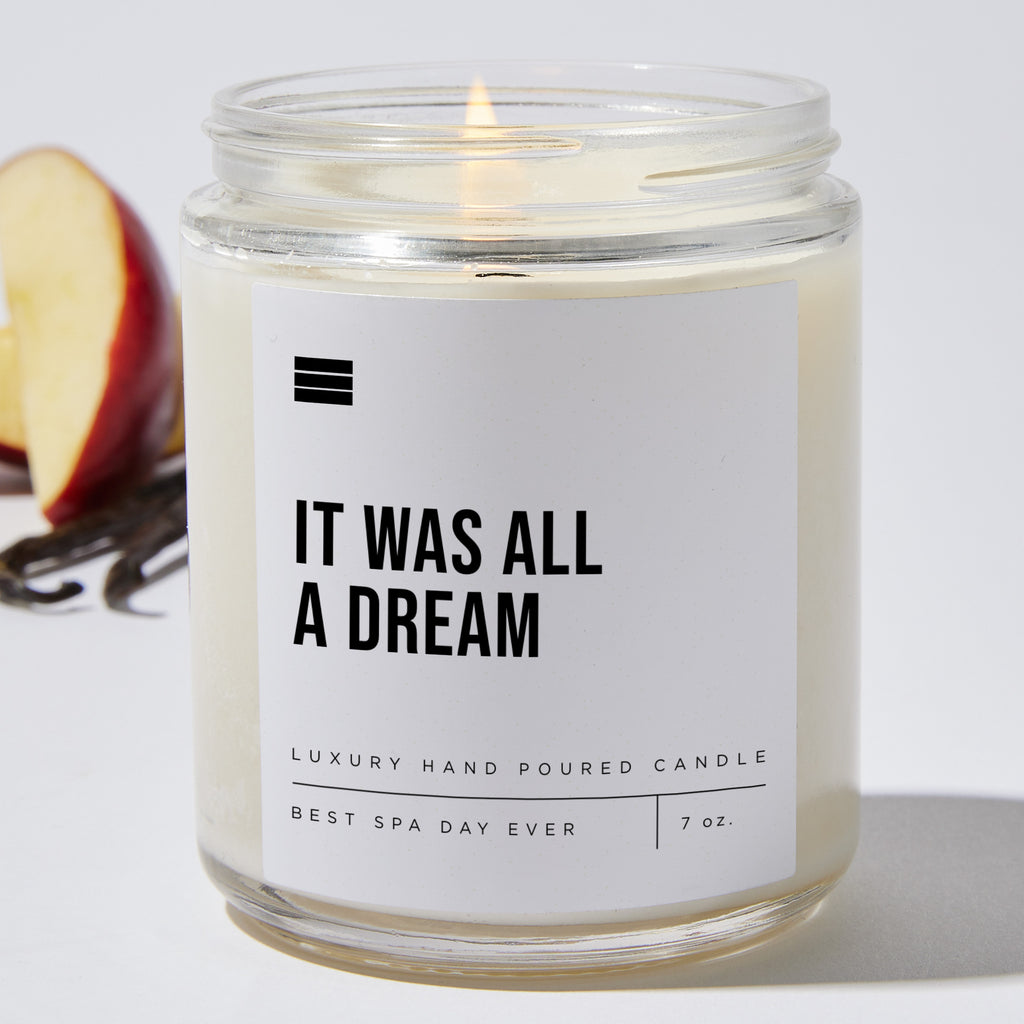 It Was All a Dream - Luxury Candle Jar 35 Hours