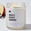 World's Okayest Coworker - Luxury Candle Jar 35 Hours