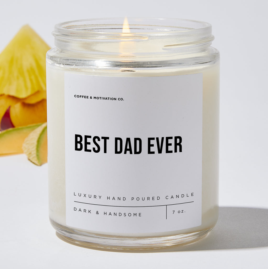 Best Dad Ever - Luxury Candle Jar 35 Hours