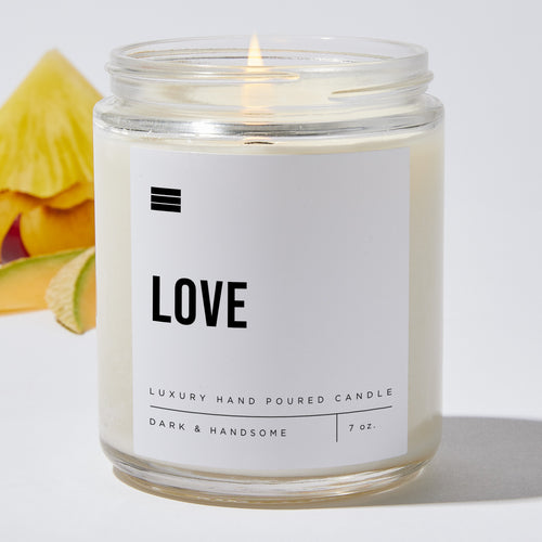 Love - Luxury Candle Jar 35 Hours