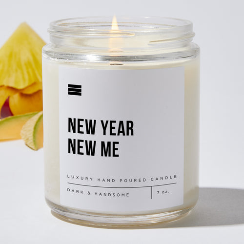 New Year New Me - Luxury Candle Jar 35 Hours