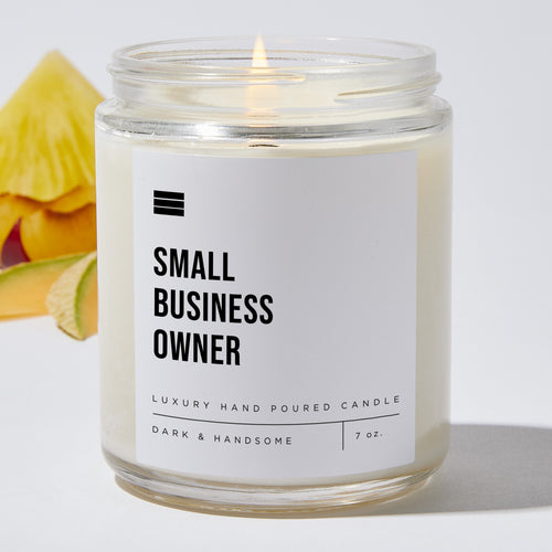 Small Business Owner - Luxury Candle Jar 35 Hours