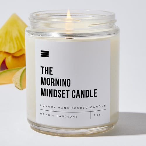The Morning Mindset Candle - Luxury Candle Jar 35 Hours
