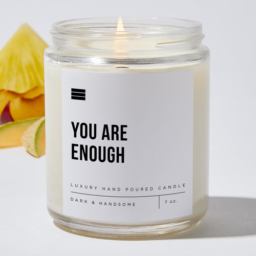 You Are Enough - Luxury Candle Jar 35 Hours