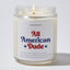 All American Dude - Luxury Candle Jar 35 Hours
