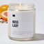 Boss Lady - Luxury Candle 35 Hours