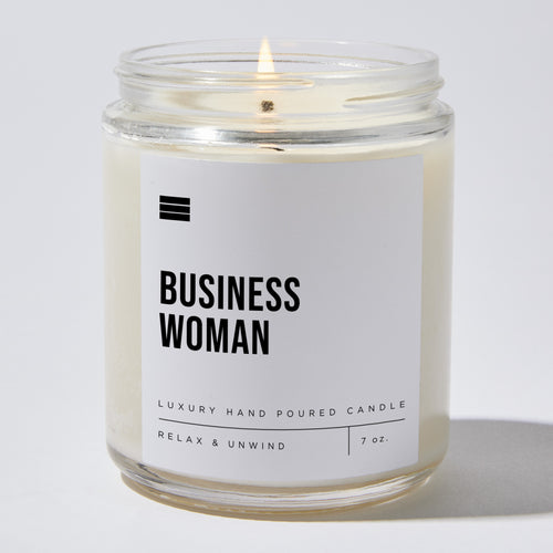 Business Woman - Luxury Candle Jar 35 Hours