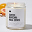 Coffee Mascara Real Estate - Luxury Candle Jar 35 Hours