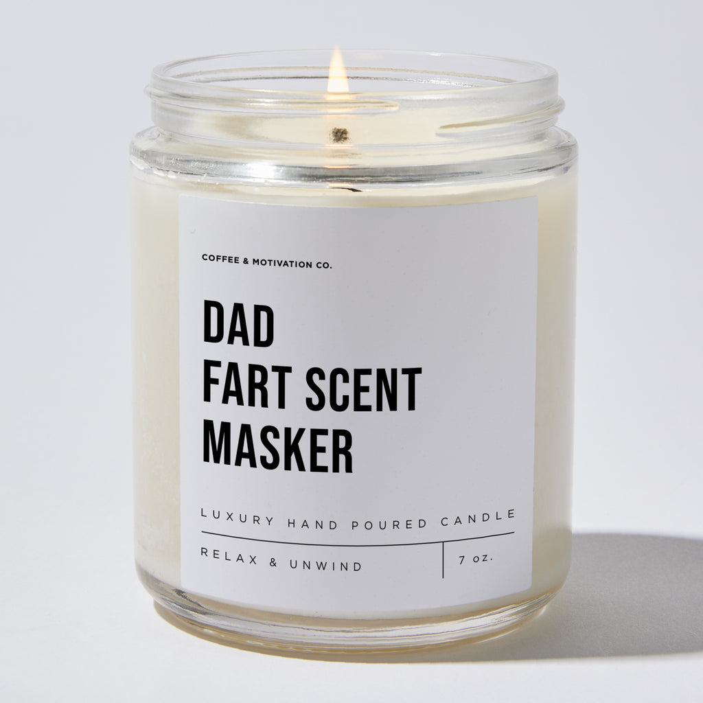 Dad Fart Scent Masker - Luxury Candle Jar 35 Hours