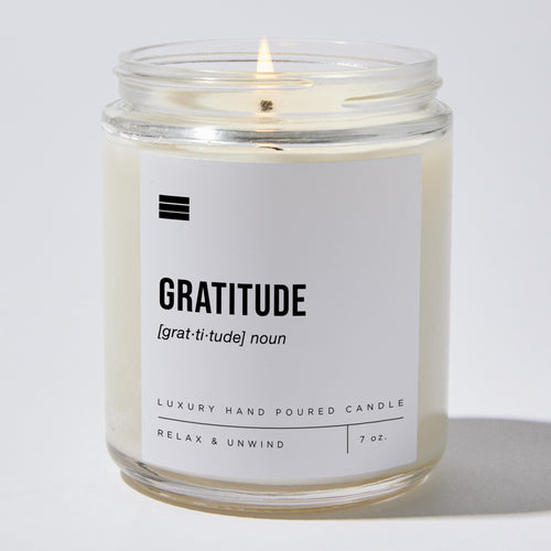Gratitude - Luxury Candle Jar 35 Hours