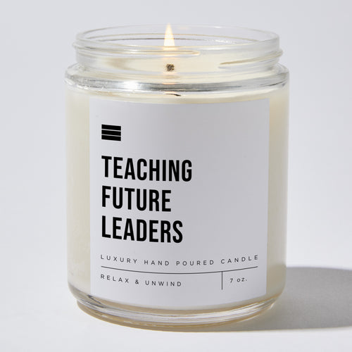 Teaching Future Leaders - Luxury Candle Jar 35 Hours