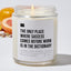 The Only Place Where Success Comes Before Work Is in the Dictionary - Luxury Candle Jar 35 Hours