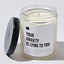 Your Anxiety Is Lying To You - Luxury Candle Jar 35 Hours