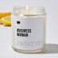 Business Woman - Luxury Candle Jar 35 Hours