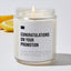 Congratulations on Your Promotion - Luxury Candle Jar 35 Hours
