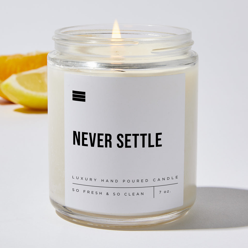 Never Settle - Luxury Candle 35 Hours