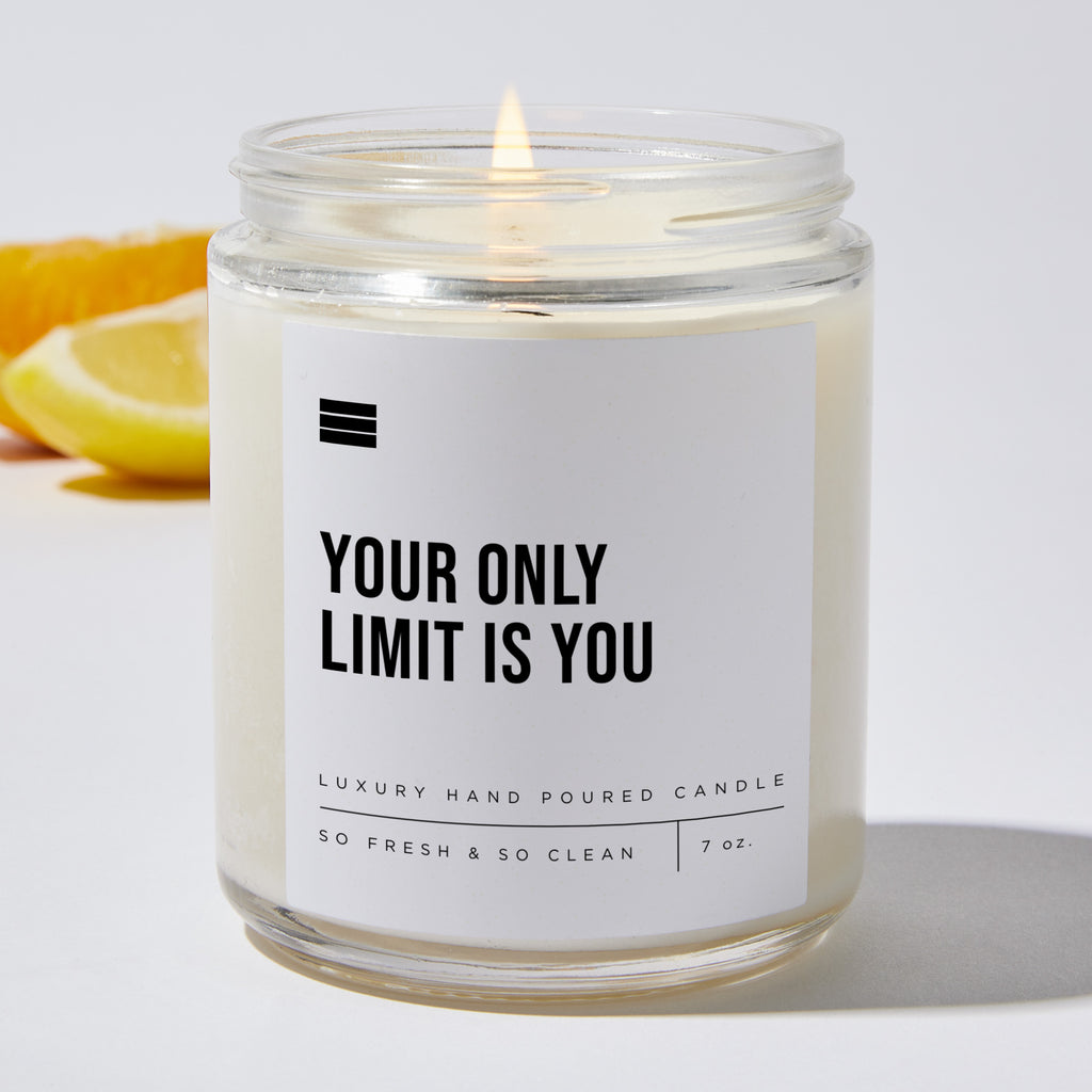 Your Only Limit Is You - Luxury Candle Jar 35 Hours