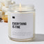 Everything Is Fine - Luxury Candle 35 Hours