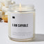 I Am Capable - Luxury Candle Jar 35 Hours