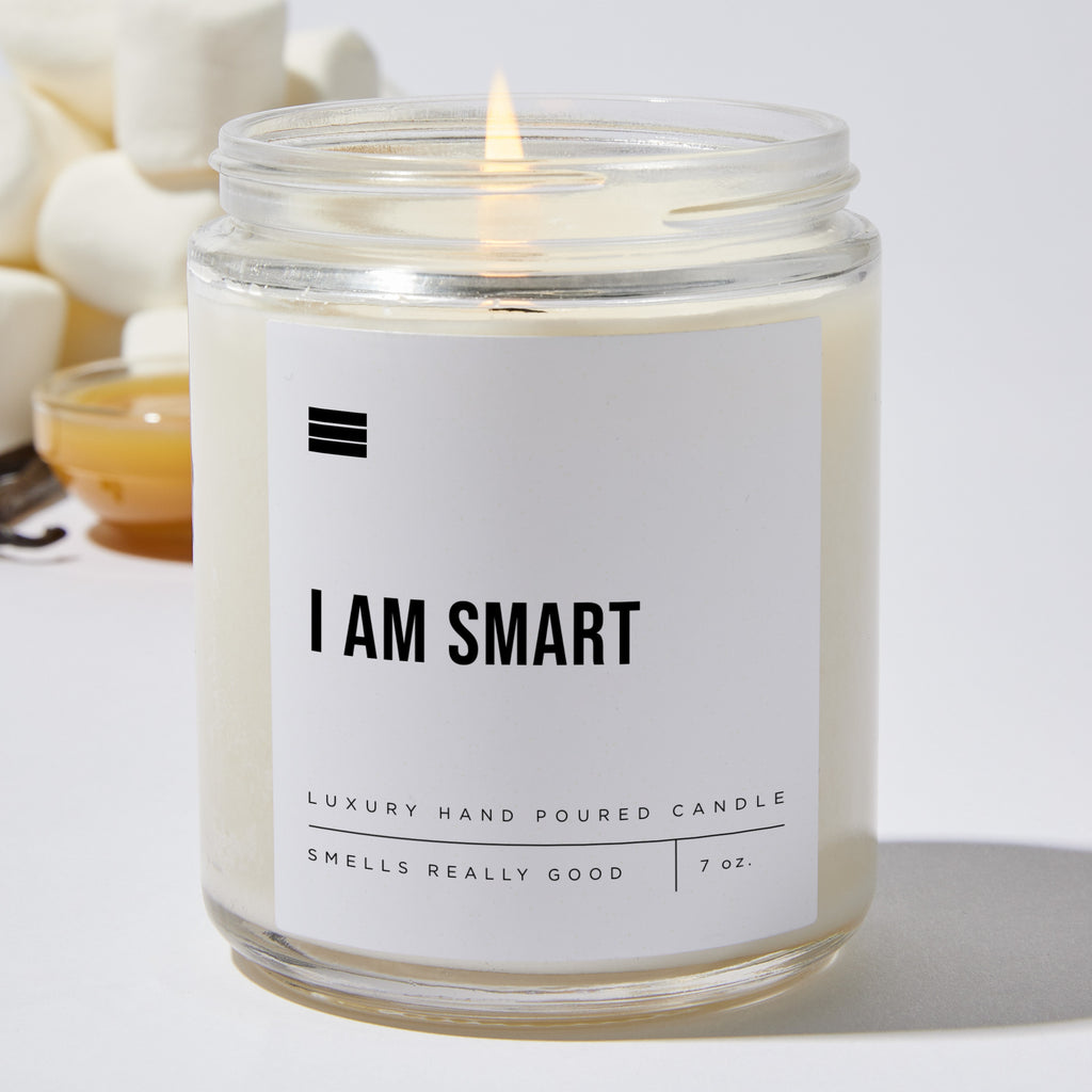 I Am Smart - Luxury Candle Jar 35 Hours